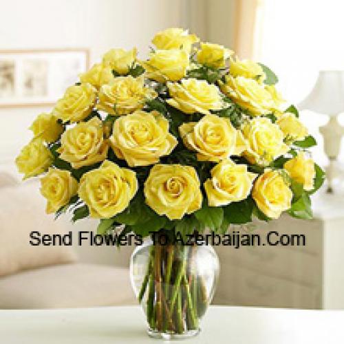 25 Divine Yellow Roses