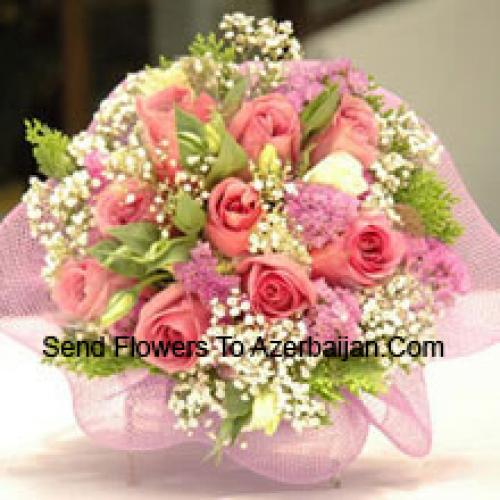 11 Decorative Pink Roses