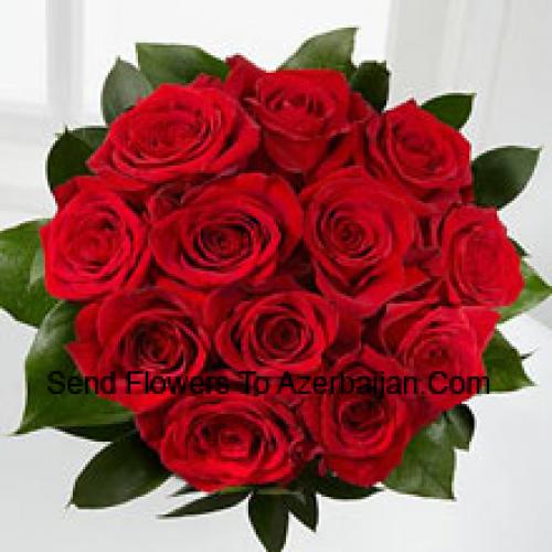 11 Rose Rosse Eleganti